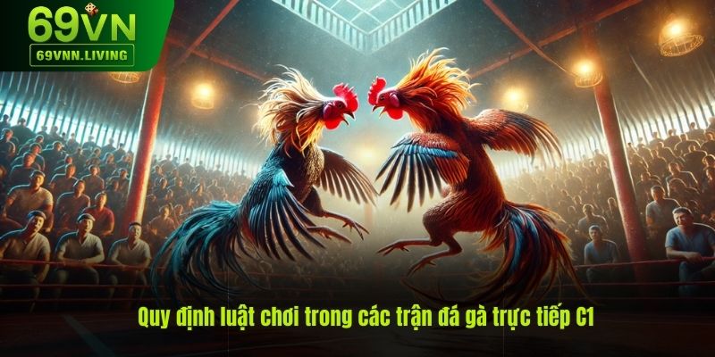 Luật chơi trong các trận đá gà trực tiếp C1